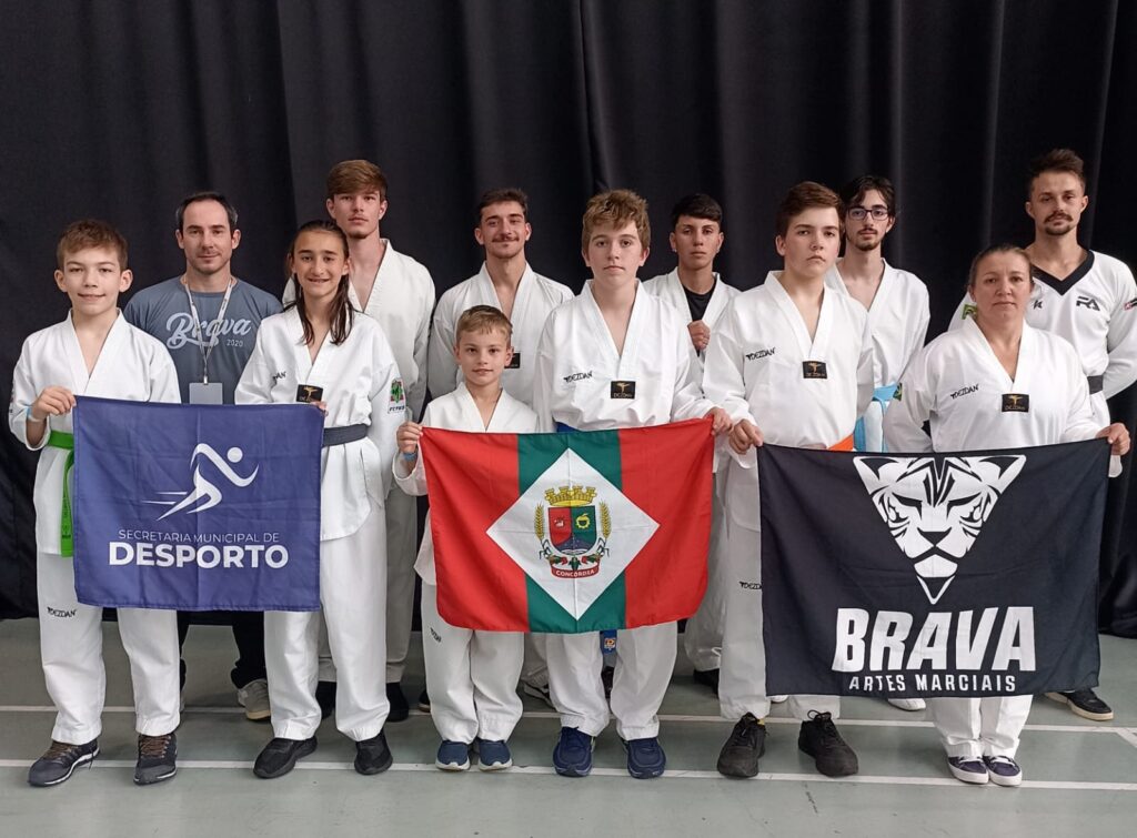 Acam/Sesport/Brava conquista 11 medalhas na 2ª Etapa do Catarinense de Taekwondo