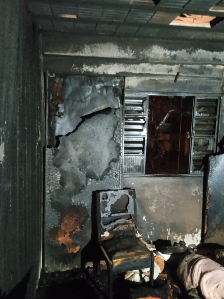 Incêndio atinge residência multifamiliar no bairro Industrial, em Seara