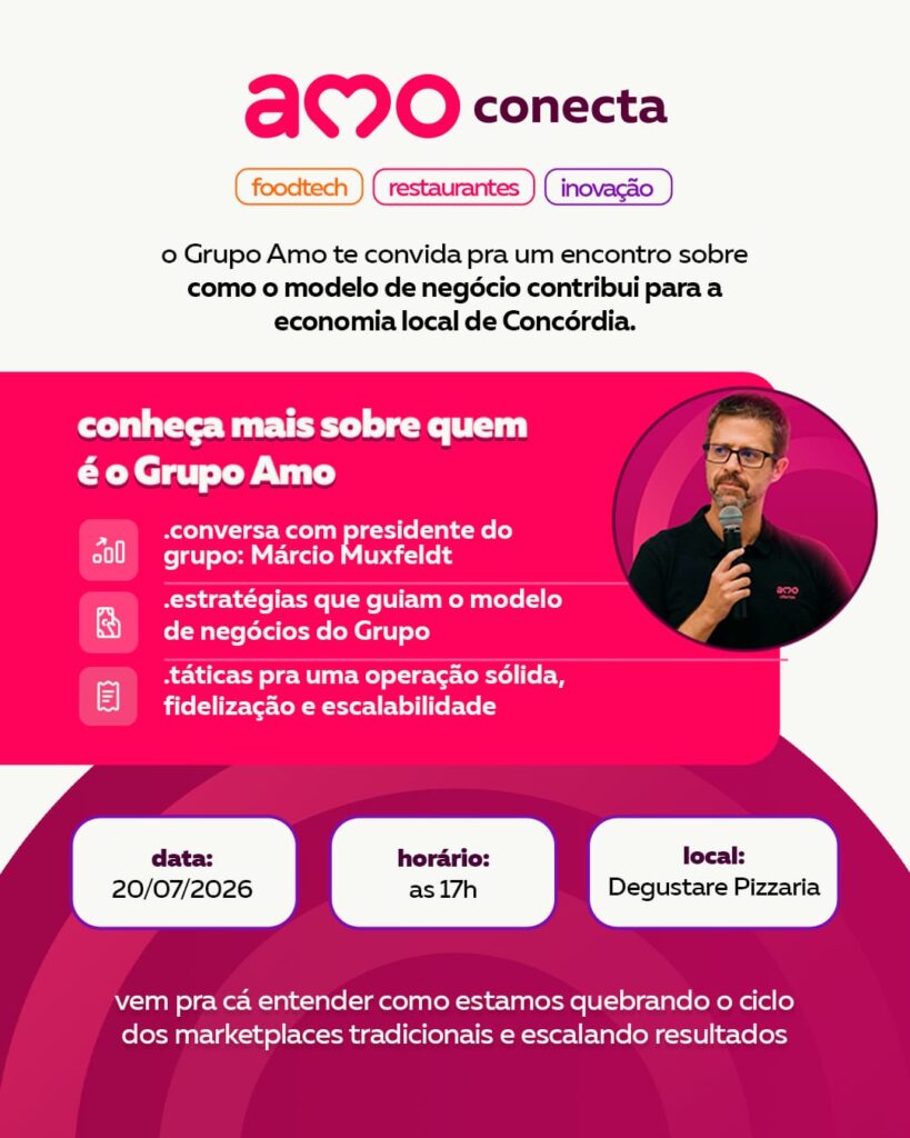 Grupo Amo amplia conexões e fortalece presença em Concórdia