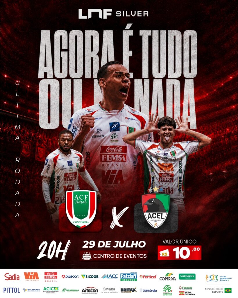 ACF terá ingresso a R$ 10 para jogo decisivo pela Liga Nacional Silver