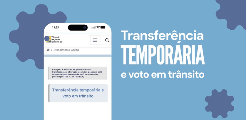 Eleitores fora do domicílio eleitoral já podem solicitar voto em trânsito
