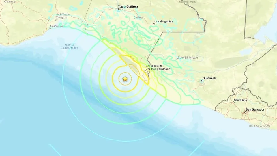 Terremoto de magnitude 7,4 atinge o México e gera alerta de tsunami
