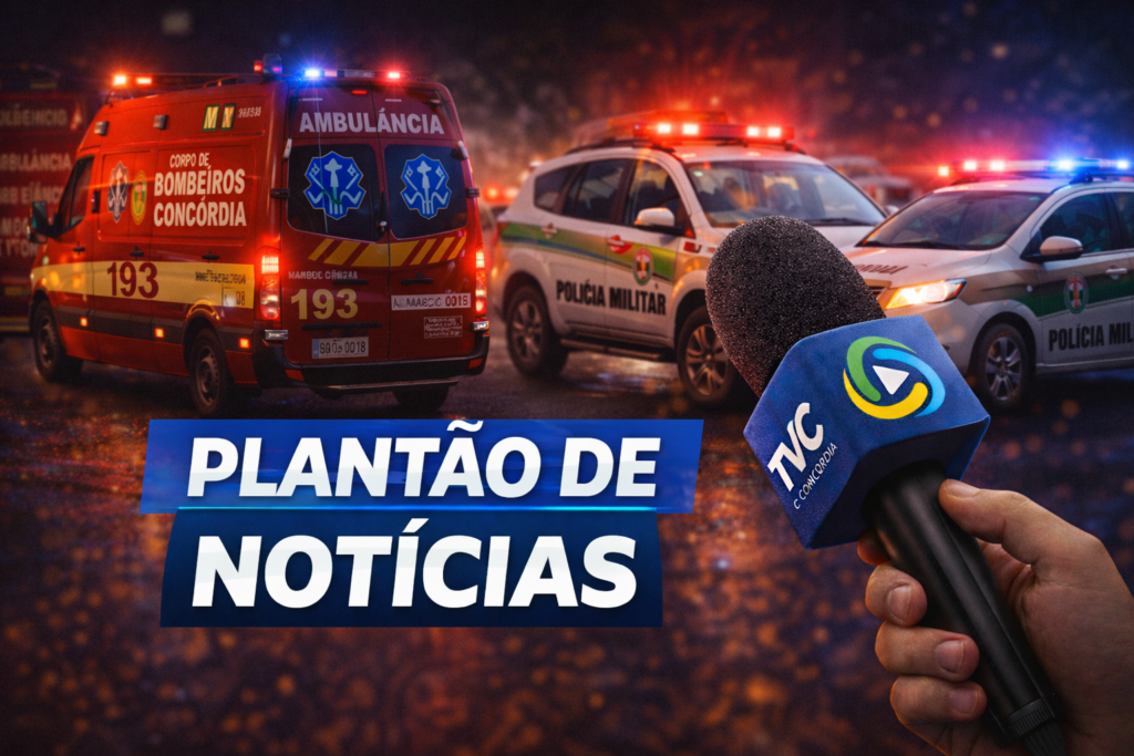 Homem ferido com gravidade após ser atacado com facão em Concórdia