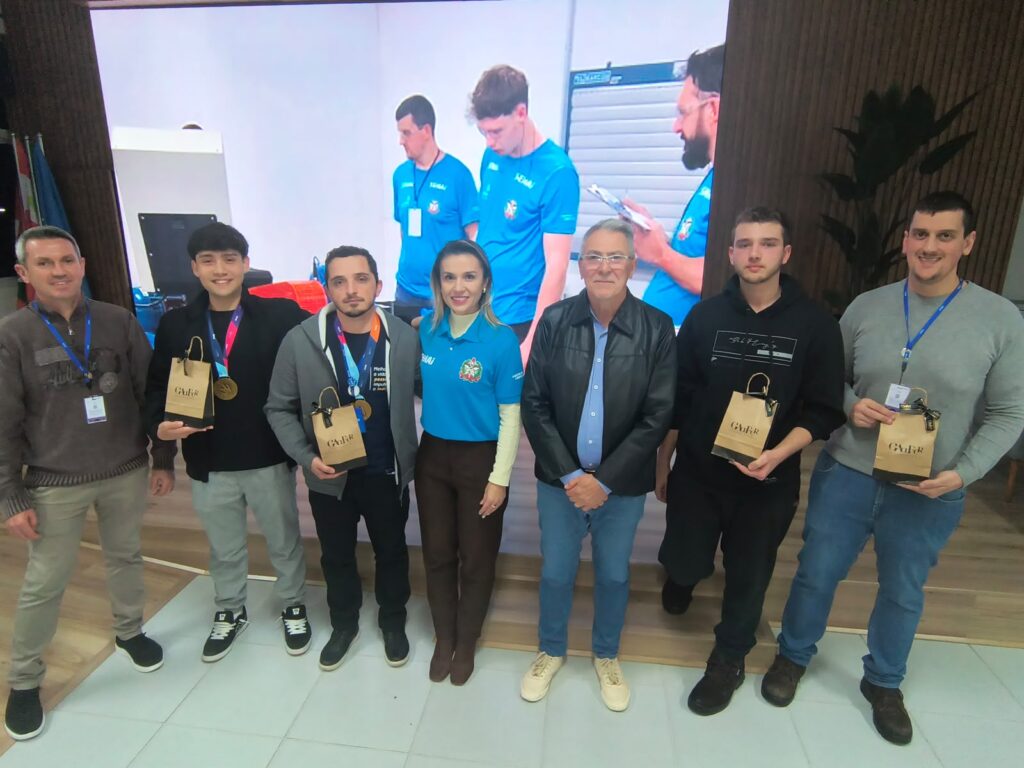 WorldSkills: SENAI Concórdia conquista medalha de ouro