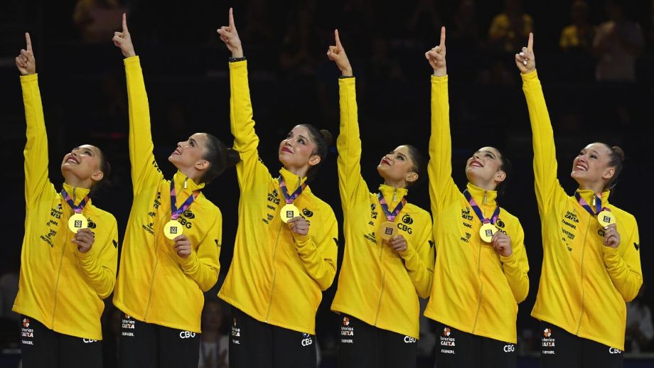 Brasil faz história com dois ouros no Mundial de Ginástica Rítmica