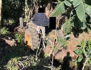 Homem fica gravemente ferido após acidente com trator em Concórdia