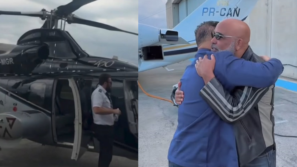 O que se sabe sobre o helicóptero que desapareceu com o cantor Rick em SC