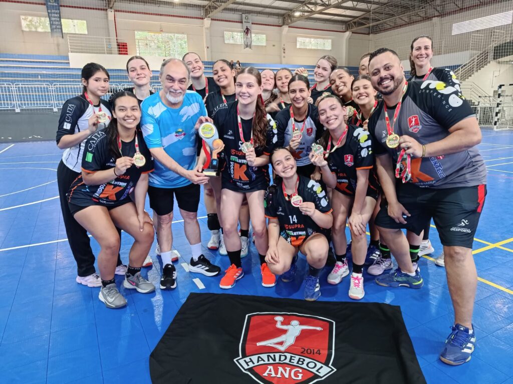 Handebol feminino de Concórdia conquista título da Extra Liga Juvenil 2026