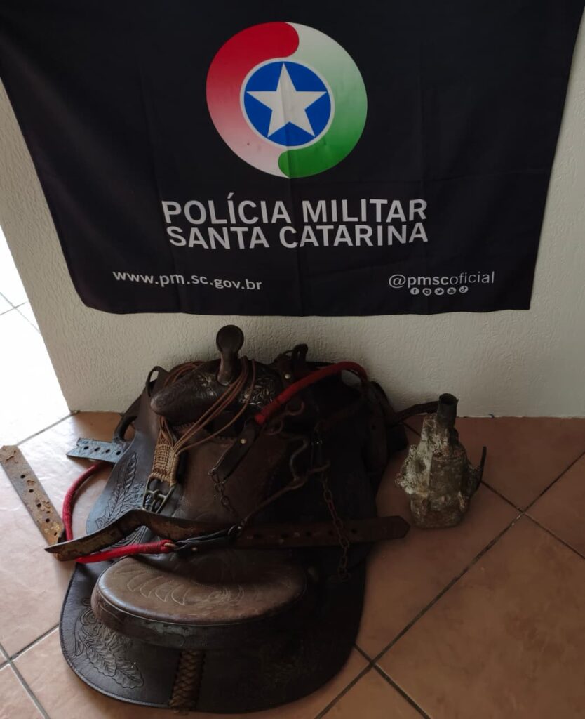 Homem é preso com objetos furtados em Concórdia