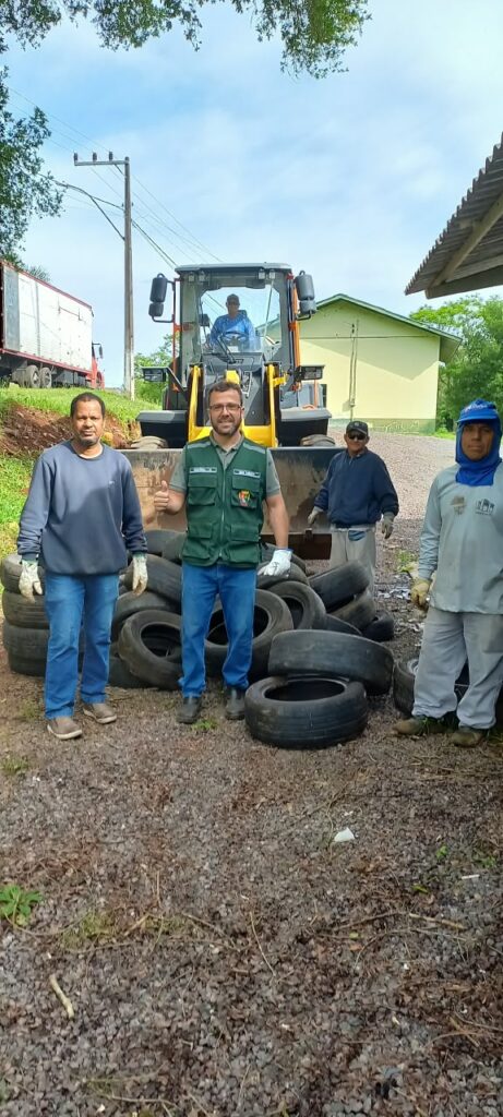 SEMAE realiza destinação de 800 pneus inservíveis por meio de programa de logística reversa