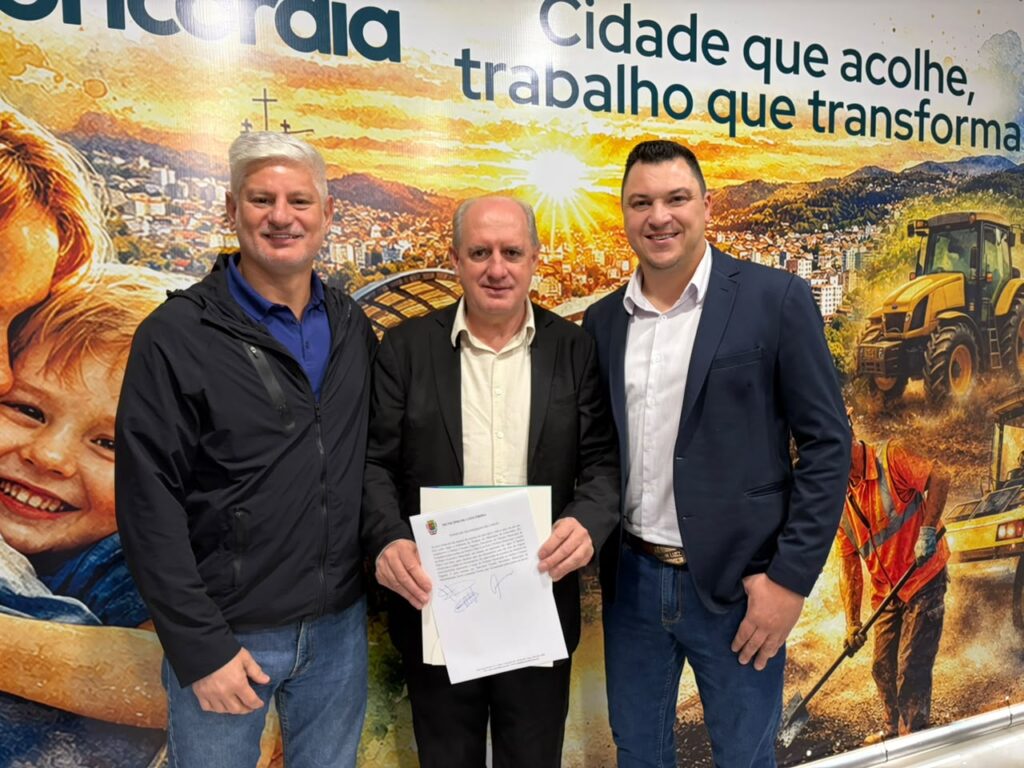 Closmar Zagonel assume a Prefeitura de Concórdia interinamente; Cézar Pichetti Filho passa a presidir a Câmara